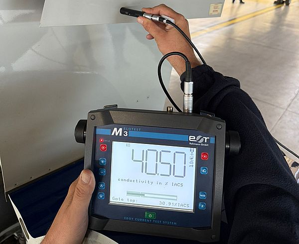 Eddy Current Testing, Ultrasonic and Liquid Penetrant inspection services to aerospace MRO operators, engine manufacturers, and industrial customers across Europe